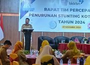Pemkot Kendari Gelar Rapat Tim Percepatan Penurunan Stunting Kota Kendari 2024