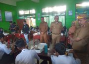 Tindaklanjuti Program Presiden, Pemkot Kendari Uji Coba Makan Siang Bergizi Gratis di SMPN 2 Kendari