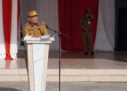 Pimpin Apel Gabungan, Pj Sekda Kota Kendari Tekankan Netralitas ASN