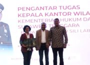 Pj Wali Kota Kendari Hadiri Pisah Sambut Kakanwil Kemenkumham Sultra