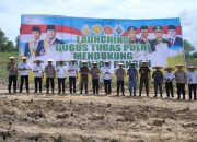 Dukung Ketahanan Pangan, Polda Sultra Launching Gugus Tugas