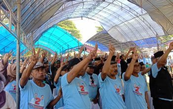 Suasana kampanye ASR-Hugua