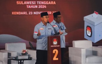 Paslon Gubernur dan Wakil Gubernur Sultra, Andi Sumangerukka-Hugua