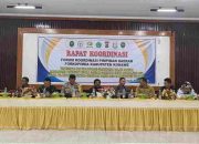 Forkopimda Konawe Bersama KPU Dan Bawaslu Gelar Rakor Tim Desk Pemilu