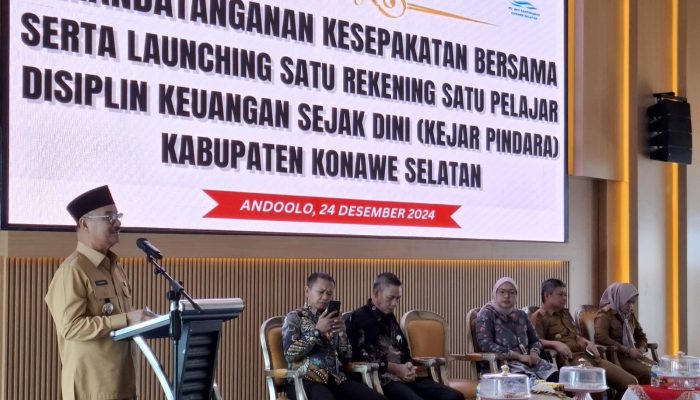 Kolaborasi OJK Sultra dan Pemda Konawe Selatan: Dorong Disiplin Keuangan Sejak Dini Lewat Kejar Pindara