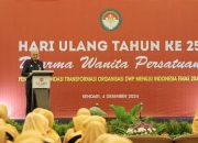 Wakili Pj Gubernur, Sekda Sultra Hadiri Peringatan HUT ke-25 Dharma Wanita Persatuan Provinsi Sultra