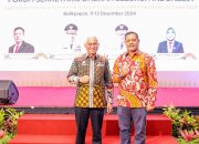 Sekda Sultra Asrun Lio Hadiri Rapat Kerja Nasional Forsesdasi di Balikpapan