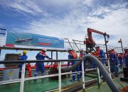 Pertamina Patra Niaga Sulawesi Resmikan Jetty Kapal Industri dan Penyaluran Perdana Backloading Biosolar B35 Industri di Integrated Terminal Kendari