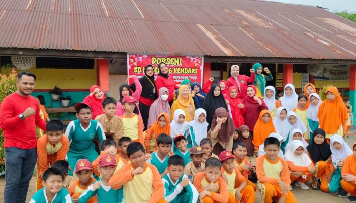 Dorong Pengembangan Minat dan Bakat, SDN 96 Kendari Laksanakan Porseni, Ada Item Lomba Ala Clash of Champions 