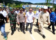 Menteri Pertanian Tinjau Bendungan Ameroro di Kabupaten Konawe : Dorong Ketahanan dan Swasembada Pangan Nasional
