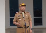 Pj Sekda Pimpin Apel Gabungan Lingkup Pemkot Kendari 