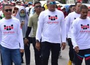 Peringati Hakordia 2024, Pemkot Kendari Gelar Senam Pagi dan Jalan Sehat