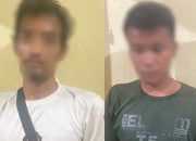 Polres Kolaka Timur Amankan Dua Pria Membawa Sajam di Jalan Poros Koltim-Kolaka
