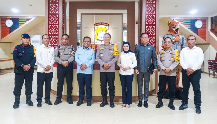 Komisi I DPRD Sultra dan Polda Sultra Bahas Kesiapan Pengamanan Natal dan Tahun Baru 2025