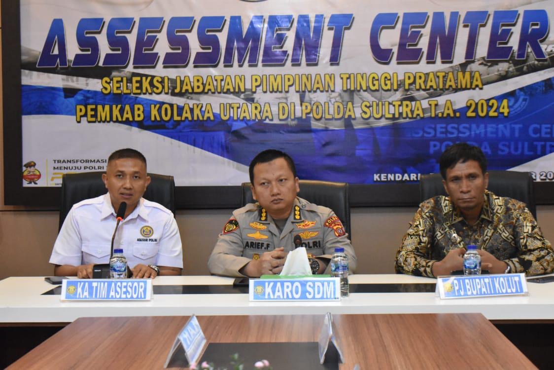 Polda Sultra Gelar Assessment Center