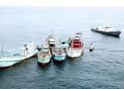 KKP Sebut Berhasil Tangkap 240 Kapal Ikan ilegal Sepanjang 2024