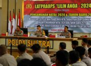 Dirlantas Polda Sultra Pimpin Latpraops Lilin Anoa 2024 untuk Pengamanan Natal dan Tahun Baru