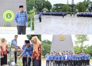 Jelang Puncak HAB ke-79, Kanwil Kemenag Sultra Ziarah ke TMP Watubangga