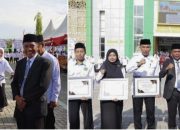 Momentum HAB ke-79 Kementerian Agama, Kakanwil Kemenag Sultra Beri Penghargaan Bagi ASN Berprestasi