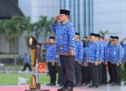 Pj Gubernur Sultra Pimpin Upacara Hari Kesadaran Nasional Perdana di Tahun 2025