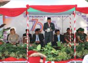 Upacara HAB ke-79 Lingkup Kanwil Kemenag Sultra, Pj. Gubernur : Kerukunan Umat Wujudkan Indonesia Emas