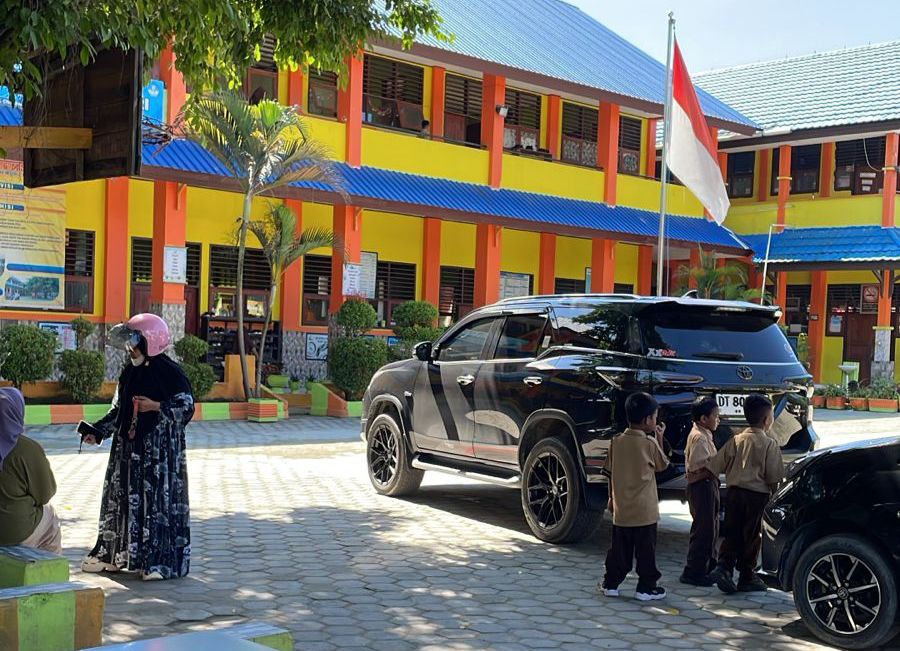 Salah satu sekolah di Kota Kendari