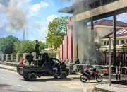 Puluhan Massa Gelar Aksi Unjuk Rasa Soal Dugaan Pencemaran Lingkungan oleh PT TBS di Desa Pu’ununu Bombana