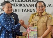 Pj Wali Kota Kendari Terima LHP Kinerja Semester II Tahun 2024 dari BPK Sultra