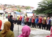 Pimpin Apel Gabungan di Kecamatan Kadia, Pj Wali Kota Kendari Tekankan Peningkatan Layanan Publik dan Kebersihan
