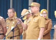 Pimpin Apel Gabungan, Pj Sekda Kota Kendari Ajak Pegawai Tingkatkan Kinerja dan Disiplin