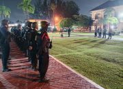 Pasca Pilkada Sultra, 102 Personel yang Tergabung Dalam Satgas OMP 2024 Rutin Patroli di Wilayah Kota Kendari