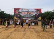 Penanaman Jagung Serentak di Kabupaten Konawe, Kolaborasi Polri dan Berbagai Pihak untuk Ketahanan Pangan Nasional