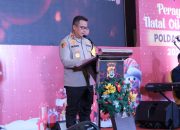 Kapolda Sultra Hadiri Perayaan Natal Oikumene Polda Sultra