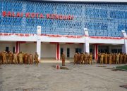 Wakili Pj Walikota, Asisten I Pimpin Apel Gabungan Lingkup Pemkot Kendari