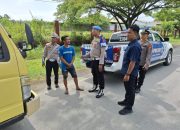 Hari ke-9 Operasi Keselamatan Anoa 2025, Polisi Berikan Imbauan Kepada Driver Pengguna Jalan