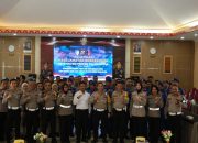 Ditlantas Polda Sultra Bersama Bid Propam Berikan Pelatihan Keselamatan Berkendara Kepada Personel
