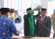 Roni Yakub Laute Dilantik sebagai Kepala Dinas Perindag Sultra