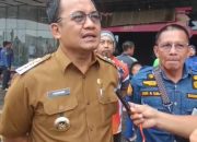 Pj Wali Kota Kendari Tinjau Kebakaran di Mall The Park Kendari