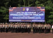 Polda Sultra Gelar Apel Pasukan Operasi Keselamatan Anoa 2025