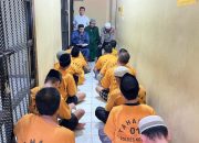 Polres Konawe Laksanakan Binrohtal Untuk Tahanan