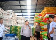 Kapolres Butur Pastikan Stok Beras di Gudang Bulog Aman Selama Ramadan