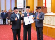 Pemprov Sultra Gelar Sertijab Gubernur dan Wakil Gubernur Sultra Periode 2025-2030