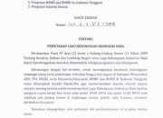 Gubernur Sultra Terbitkan SE Pemutaran Lagu Indonesia Raya di Instansi dan Ruang Publik