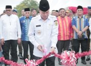 Gubernur Sultra Resmikan Gerbang Batas Kabupaten Koltim-Konawe