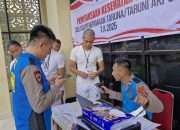 83 Calon Taruna Akpol Panda Polda Sultra Jalani Pemeriksaan Kesehatan dengan Sistem Barcode untuk Transparansi Seleksi