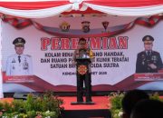 Kapolda Sultra Resmikan Kolam Renang Brimob Polda Sultra