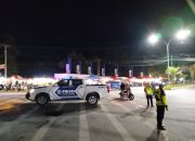 Jaga keamanan dan ketenangan warga di bulan puasa, Polisi Patroli Malam di seputaran Kota Kendari