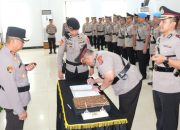 Kapolda Sultra Pimpin Sertijab Sejumlah Pejabat Utama dan Kapolres