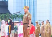 Gubernur Sultra Pimpin Apel Hari Kartini 2025: Perempuan Berdaya, Sultra Maju