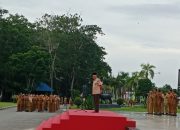 Pimpin Apel Gabungan, Sekda Sultra Tegaskan Komitmen Pelayanan Publik